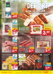 Gazetka promocyjna Netto Marken-Discount - Filial-Angebote - Gazetka - ważna od 13.08 do 13.08.2022 - strona 13 - produkty: angebot, axe, bestpreis, bio, bratmaxe, bratwurst, bruzzzler, cevapcici, eis, entrecôte, feinkost, fleisch, für grill und pfanne, Geflügel, gewürz, gouda, grill, grill und pfanne, joghur, joghurt, Käse, knorr, marinade, meica, minutensteaks, pfanne, pizza, reis, rind, rindfleisch, sauce, schwein, steak, steaks, Ti, und pfanne, wein, wurst, ZTE