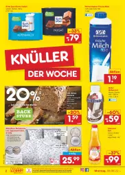 Gazetka promocyjna Netto Marken-Discount - Filial-Angebote - Gazetka - ważna od 13.08 do 13.08.2022 - strona 2 - produkty: bett, Betttuch, bettwäsche, brot, eis, frische milch, kissen, Kissenbezug, kopfkissen, kopfkissenbezug, Kürbis, kürbiskerne, mikrofaser, milch, Müller, müllermilch, ndk, reis, ritter, ritter sport, saft, spannbetttuch, Spannbetttücher, Sport, stube, Ti, tuc, tücher, valensina, versandkostenfrei, weihenstephan