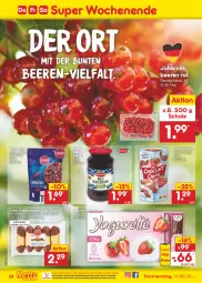 Gazetka promocyjna Netto Marken-Discount - Filial-Angebote - Gazetka - ważna od 13.08 do 13.08.2022 - strona 34 - produkty: beere, beeren, chips, choclait chips, cranberries, eis, heidelbeere, heidelbeeren, johannisbeere, Johannisbeeren, ndk, reis, Schal, Schale, schoko, schokolade, Ti, versandkostenfrei, Waldheidelbeeren, Yo, yogurette