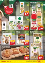 Gazetka promocyjna Netto Marken-Discount - Filial-Angebote - Gazetka - ważna od 13.08 do 13.08.2022 - strona 5 - produkty: angebot, auer, auto, backofen, bestpreis, bio, brot, brötchen, cranberry, discount, eis, erfrischungsgetränk, getränk, holunder, ingwer, knäckebrot, korb, Kraut, nuss, Ofen, orange, orangen, reis, rote bete, saft, Sauerkraut, Ti, walnuss, ZTE