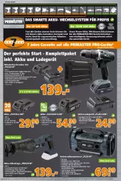 Gazetka promocyjna  - Prospekt für Globus Baumarkt  Achern - Gazetka - ważna od 21.01 do 21.01.2023 - strona 14 - produkty: akku, Akku-Säbelsäge, Arbeitsleuchte, auto, Bau, Bohrschrauber, eis, ente, Holz, Intel, koffer, kompressor, ladegerät, Leuchte, ohne akku und ladegerät, primaster, Säbelsäge, säge, Schal, Ti, tisch, werkzeug