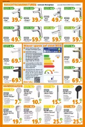 Gazetka promocyjna  - Prospekt für Globus Baumarkt  Achern - Gazetka - ważna od 21.01 do 21.01.2023 - strona 4 - produkty: armatur, armaturen, brause, eis, handbrause, latte, Rauch, ring, sim, Ti, tisch, Wanne, waschtisch, waschtischarmatur, wasser, Yo
