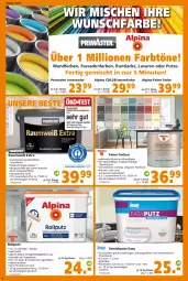 Gazetka promocyjna  - Prospekt für Globus Baumarkt  Achern - Gazetka - ważna od 21.01 do 21.01.2023 - strona 6 - produkty: alpina, eimer, elle, fassadenfarbe, HP, innenfarbe, lack, Lacke, leine, lion, primaster, Rauch, Streichputz, Ti
