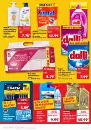 Gazetka promocyjna Kaufland - Gazetka - ważna od 26.01 do 26.01.2022 - strona 11 - produkty: angebot, angebote, batterie, batterien, colorwaschmittel, dalli, Diesel, motorenöl, Nigrin, pantene, pantene pro-v, papier, pro-v, Scheibenfrostschutz, shampoo, somat, spülmaschinen, spülmaschinentabs, Ti, toilettenpapier, varta, waschmittel