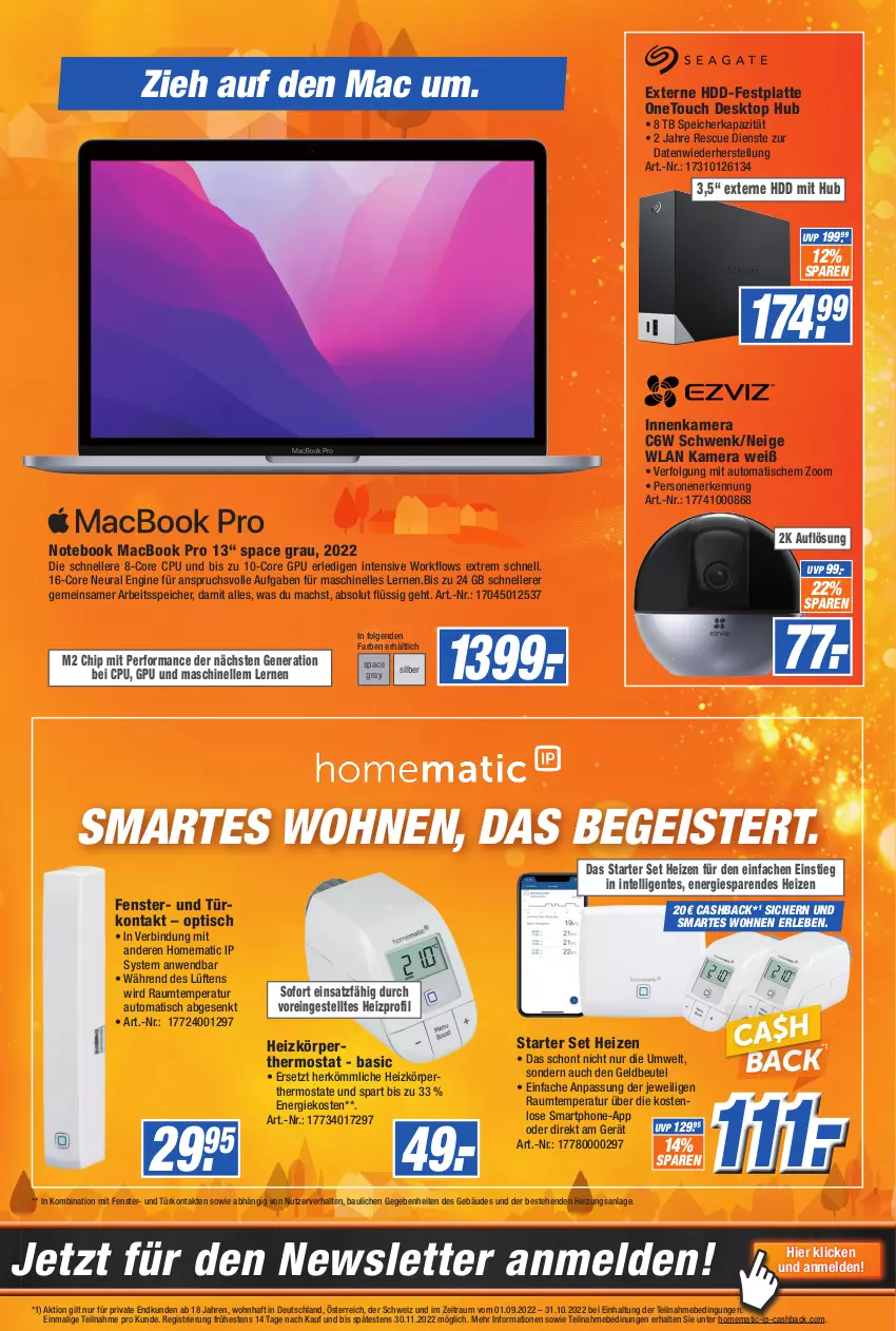 Aktueller Prospekt Expert Technomarkt - Prospekte - von 19.10 bis 25.10.2022 - strona 11 - produkty: auto, Bau, beutel, eis, elle, ente, fenster, festplatte, gin, HDD, Intel, kamera, latte, LG, mac, macbook, macbook pro, ndk, notebook, smartphone, thermostat, Ti, tisch