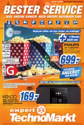 Gazetka promocyjna Expert Technomarkt - Prospekte - Gazetka - ważna od 25.10 do 25.10.2022 - strona 1 - produkty: abholpreise, alle preise sind abholpreise, Android TV, Bau, CD player, eis, küche, Küchen, led tv, Leuchte, Philips, Radio, reis, Subwoofer, Ti