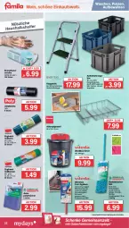 Gazetka promocyjna Famila - Prospekte - Gazetka - ważna od 09.09 do 09.09.2023 - strona 22 - produkty: auto, beutel, bügel, Clin, eimer, eis, elle, gutschein, klapptritt, latte, mikrofaser, müllbeutel, mydays, rama, reis, ring, sac, schuhe, Teleskop, teleskopstiel, teller, Ti, tücher