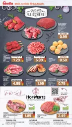 Gazetka promocyjna Famila - Prospekte - Gazetka - ważna od 09.09 do 09.09.2023 - strona 4 - produkty: braten, eis, ente, filet, filets, fleisch, gewürz, gin, grill, gulasch, hackfleisch, hackfleisch gemischt, hüftsteak, Knödel, lachs, mac, natur, rind, rinder, Rinderroulade, rinderrouladen, rouladen, rwe, schinken, schmorbraten, schwein, schwein und rind, schweine, schweinefleisch, Schweinelachs, steak, Ti, Tiere, tisch, wein, weine