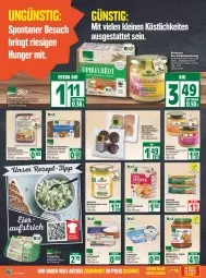 Gazetka promocyjna Edeka - Angebote der Woche - Gazetka - ważna od 22.01 do 22.01.2022 - strona 14 - produkty: auer, aufstrich, ball, Becher, Berger, beutel, bio, Blüte, blütenhonig, brot, brotaufstrich, brötchen, deka, edeka bio, eis, erbsen, frischkäse, geback, gutfried, herzberger, honig, hummus, Käse, kichererbsen, korn, Kornbrot, mac, mandel, Mandelmus, mandeln, natur, natura, quark, rapsöl, senf, speisequark, Ti, toast, Vegeta, vollkornbrot, wurst