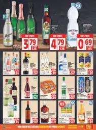 Gazetka promocyjna Edeka - Angebote der Woche - Gazetka - ważna od 22.01 do 22.01.2022 - strona 18 - produkty: Alwa, ball, Ballantine's, bio, drink, eis, elle, flasche, frucht, fruchtsaft, fruchtsäfte, gerolsteine, gerolsteiner, getränk, gewürz, Glühwein, kleiner klopfer, korn, kräuter, kräuterlikör, leine, likör, limo, limonade, mineralwasser, moskovskaya, Nektar, rotkäppchen, saft, säfte, san pellegrino, scotch, scotch whisky, steiner, Ti, Topo Chico, valensina, vodka, wasser, wein, weine, whisky, wodka