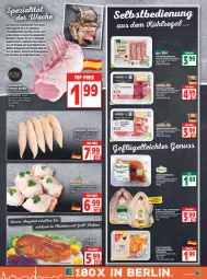 Gazetka promocyjna Edeka - Angebote der Woche - Gazetka - ważna od 22.01 do 22.01.2022 - strona 3 - produkty: angebot, backofen, bio, biofino, braten, bratwurst, deka, eier, eis, elle, ente, fleisch, grill, gulasch, hähnchenflügel, Heu, kräuter, kräutern, mac, Nackensteak, nackensteaks, natur, nuss, Ofen, pfanne, rind, rindfleisch, salat, schwein, schweine, Spezi, steak, steaks, Ti, wein, weine, wiesenhof, Wild, wurst