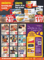 Gazetka promocyjna Edeka - Angebote der Woche - Gazetka - ważna od 22.01 do 22.01.2022 - strona 9 - produkty: ananas, auer, backwaren, baguette, baguettes, beere, beeren, Berger, beutel, bio, Bio-Backwaren, brötchen, coupon, cremissimo, deka, deutschlandcard, eier, eis, fertiggericht, fertiggerichte, filet, fisch, fische, fleisch, frosta, für grill und pfanne, garnelen, geback, gewürz, gin, grill, grill und pfanne, grillhähnchen, herzberger, ideal für grill, ideal für grill und pfanne, kartoffel, küche, Küchen, langnese, langnese cremissimo, mac, mango, oder piccolinis, original wagner, pfanne, piccolinis, pizza, pommes, prawns, reis, rel, ring, salami, Schal, Schale, scholl, sim, suppe, suppen, süßkartoffel-, Süßkartoffel-Pommes, tee, Ti, tisch, top-preis, tulip, und pfanne, wagner, weck, zucker