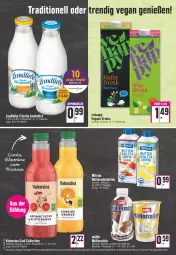 Gazetka promocyjna Edeka - Angebote der Woche - Gazetka - ważna od 23.04 do 23.04.2022 - strona 14 - produkty: angebot, angebotspreis, Becher, Blutorange, butter, buttermilch, deutschlandcard, direktsaft, drink, drinks, eis, erde, flasche, landliebe, landmilch, LG, milch, Müller, müllermilch, orange, reis, saft, tee, Ti, tisch, valensina