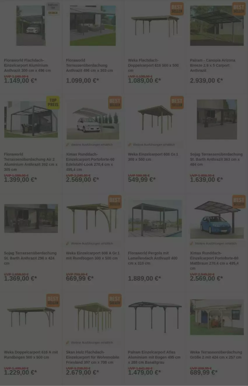 Aktueller Prospekt Obi - Prospekte - von 06.05 bis 14.05.2025 - strona 3 - produkty: braun, bree, Carport, edelstahl, elle, Holz, soja, Terrassenüberdachung, Ti, weka