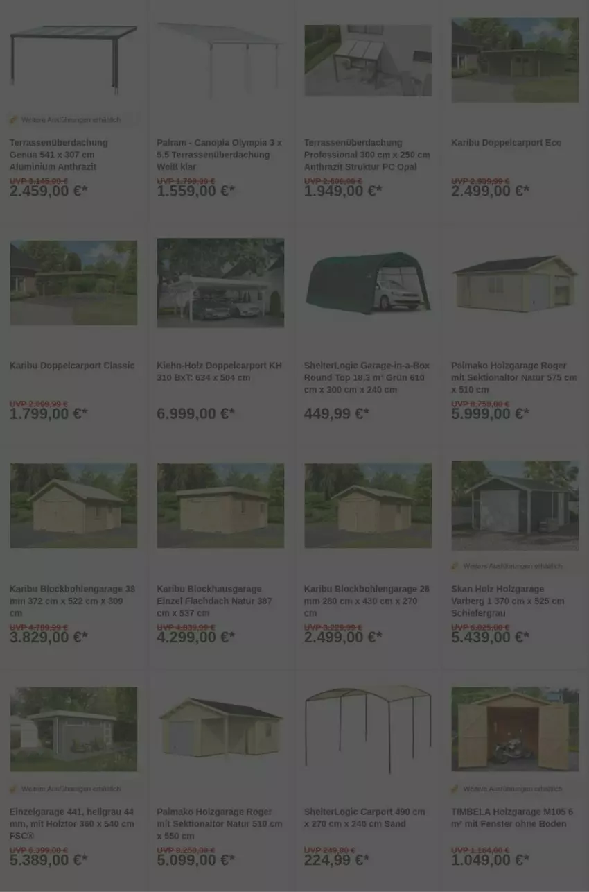 Aktueller Prospekt Obi - Prospekte - von 06.05 bis 14.05.2025 - strona 6 - produkty: Carport, fenster, Holz, LG, natur, sekt, Terrassenüberdachung, Ti