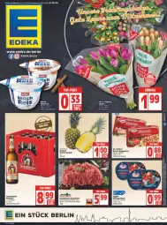 Gazetka promocyjna Edeka - Angebote der Woche - Gazetka - ważna od 05.02 do 05.02.2022 - strona 1 - produkty: ananas, angebot, baguette, baguettes, Becher, Bistro Baguette, braten, creme, deka, Dr. Oetker, eis, ente, erde, filet, filets, flasche, fleisch, hackfleisch, hackfleisch gemischt, hering, Herings, heringsfilets, pils, pilsener, reis, rind, ring, rwe, Schultheiss, schwein, schwein und rind, Ti, top-preis, wein