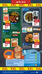 Gazetka promocyjna AldiSud - NÄCHSTE WOCHE - Gazetka - ważna od 17.02 do 17.02.2024 - strona 32 - produkty: aldi, cevapcici, decke, eis, feta, fisch, fische, Fischer, fleisch, garnelen, geschnetzeltes, gewürz, gsw, gyros, hackfleisch, küche, Küchen, Muscheln, pfanne, pfeffer, pfefferonen, pute, reis, rind, rindfleisch, salat, Schere, schwein, spargel, Spezi, spinat, Tasche, taschen, Ti, wein, zaziki, Zelt