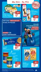 Gazetka promocyjna AldiSud - NÄCHSTE WOCHE - Gazetka - ważna od 17.02 do 17.02.2024 - strona 9 - produkty: aldi, alle artikel ohne dekoration, biscotto, burger, cin, dekoration, discount, eis, elle, gin, Käse, lebensmittel, LG, meersalz, milch, monitor, pesto, reis, reiss, salz, schoko, snack, snacks, spaghetti, Sun Snacks, Ti, vollmilch, weichkäse, ZTE