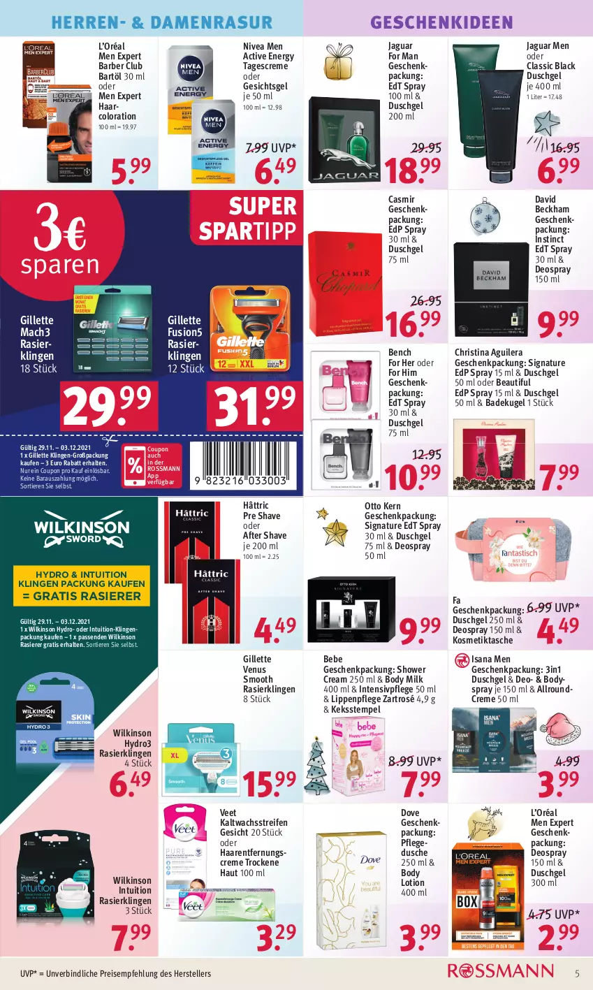 Aktueller Prospekt Rossmann - Prospekte - von 29.11 bis 03.12.2021 - strona 5