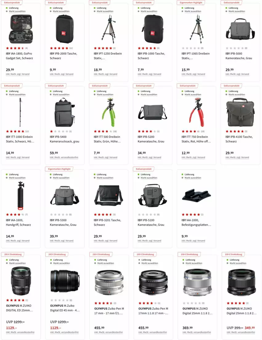 Aktueller Prospekt Media Markt - Prospekte - von 24.03 bis 05.04.2022 - strona 13 - produkty: GoPro, kamera, latte, ndk, rucksack, sac, Tasche, Ti, versandkostenfrei