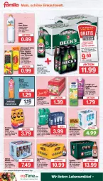 Gazetka promocyjna Famila - Prospekte - Gazetka - ważna od 24.02 do 24.02.2024 - strona 16 - produkty: Alwa, drink, eis, eistee, energy drink, flasche, frucht, fruchtsaft, getränk, hella, lebensmittel, limo, limonade, mineralwasser, Nektar, Paula, paulaner, pils, Rauch, reis, saft, säfte, Spaten, Spezi, tee, Ti, vilsa, wasser, ZTE