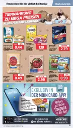 Gazetka promocyjna Famila - Prospekte - Gazetka - ważna od 24.02 do 24.02.2024 - strona 19 - produkty: adventuros, Becher, besteck, bestecke, beutel, Brei, decke, dreamies, eis, felix, gourmet gold, hundesnack, hundesnacks, nuggets, purina, reis, Ria, Schal, Schale, sensations, snack, snacks, Ti, trockenfutter, whiskas, ZTE