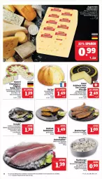 Gazetka promocyjna Marktkauf - Prospekt - Gazetka - ważna od 11.11 do 11.11.2023 - strona 14 - produkty: auer, Bad, Bau, braten, burger, champignon, deutscher weichkäse, Dorade, dressing, eis, emmentaler, emmi, filet, fisch, fleisch, fol epi, frischfisch, hamburger, hering, Herings, joghur, joghurt, Käse, lachs, lachsfilet, LG, mac, natur, reis, ring, salat, schnittkäse, seelachsfilet, Ti, tisch, topf, torte, weichkäse, würfel, ZTE, zwiebel, zwiebeln