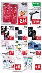 Gazetka promocyjna Marktkauf - Prospekt - Gazetka - ważna od 11.11 do 11.11.2023 - strona 27 - produkty: axe, Bad, Bebe, body, creme, deka, deo, eis, elvital, flasche, haartrockner, l'oreal, lavendel, mundwasser, natur, natura, Nuance, Odol, olive, Palette, palmolive, pool, Rasierklinge, rasierklingen, Reinigung, reis, s.oliver, schaumbad, sensodyne, sensodyne fluorid, shampoo, shampoo oder spülung, spülung, Ti, Trockner, tücher, vita, wasser, wilkinson, zahncreme, ZTE