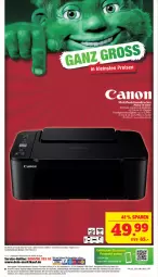 Gazetka promocyjna Marktkauf - Prospekt - Gazetka - ważna od 11.11 do 11.11.2023 - strona 44 - produkty: Astra, canon, deka, drucker, eis, multifunktionsdrucker, reis, ring, rum, sac, tee, Ti, ZTE