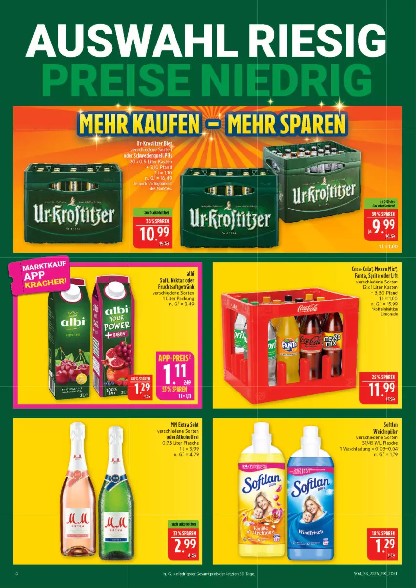 Aktueller Prospekt Marktkauf - Prospekt - von 09.08 bis 15.08.2026 - strona 4 - produkty: eis, reis, Ti, ZTE