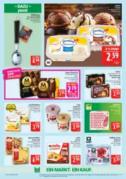 Gazetka promocyjna Marktkauf - Prospekt - Gazetka - ważna od 15.08 do 15.08.2026 - strona 19 - produkty: apfel, Becher, beere, beeren, Blaubeer, bounty, bourbon, bourbon vanille, cola, coppenrath, creme, Croissant, deka, dessert, eis, eiscreme, himbeer, himbeere, himbeeren, kuchen, landliebe, landliebe eiscreme, langnese, Löffel, magnum, mars, nutella, Pfannkuchen, reis, Ti, twix, vanille, ZTE