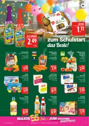Gazetka promocyjna Marktkauf - Prospekt - Gazetka - ważna od 15.08 do 15.08.2026 - strona 23 - produkty: danone, deka, eis, ente, flasche, HP, kracher, mam, monte, paprika, paprika mix, reis, robby, snack, snacks, tafeläpfel, tee, Ti, valensina, zott, ZTE
