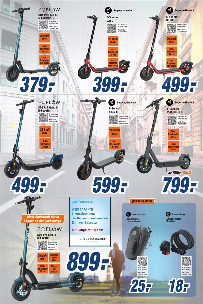 Aktueller Prospekt Expert Bonn - Prospekte - von 29.03 bis 04.04.2023 - strona 5 - produkty: akku, reifen, schlauch, scooter, Tasche, Ti