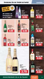 Gazetka promocyjna Famila - Prospekte - Gazetka - ważna od 12.03 do 12.03.2022 - strona 21 - produkty: aust, Bad, Cachaca, campari, decke, ecco, eis, elle, ente, flasche, freixenet, Germ, getränk, getränke, gin, jägermeister, Julischka, korn, kräuter, kräuterlikör, likör, Meister, puschkin vodka, rum, sekt, vodka