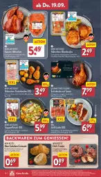 Gazetka promocyjna Aldi Nord - Von Montag - Gazetka - ważna od 21.09 do 21.09.2024 - strona 26 - produkty: aqua, backwaren, bio, braten, butter, Croissant, eis, ente, Entenkeule, fleisch, geback, gewürz, grill, grill-lachs, Hähnchen-Oberkeulen, Hähnchen-Unterkeulen, Heu, hörnchen, Käse, kräuter, kräuterbutter, lachs, Ofen, paprika, Plunder, Ria, rind, sauce, Schal, Schale, schinken, suppe, suppen, suppenfleisch, Ti, tisch