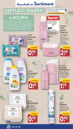 Gazetka promocyjna Aldi Nord - Von Montag - Gazetka - ważna od 21.09 do 21.09.2024 - strona 36 - produkty: aldi, auer, Bau, baumwolle, beutel, bio, body, creme, cremedusche, dusche, eis, flasche, Handseife, latte, papier, reine baumwolle, reis, Seife, Spezi, Ti, tiefpreis, Tiere, tücher, wattepads, Wattestäbchen, wolle