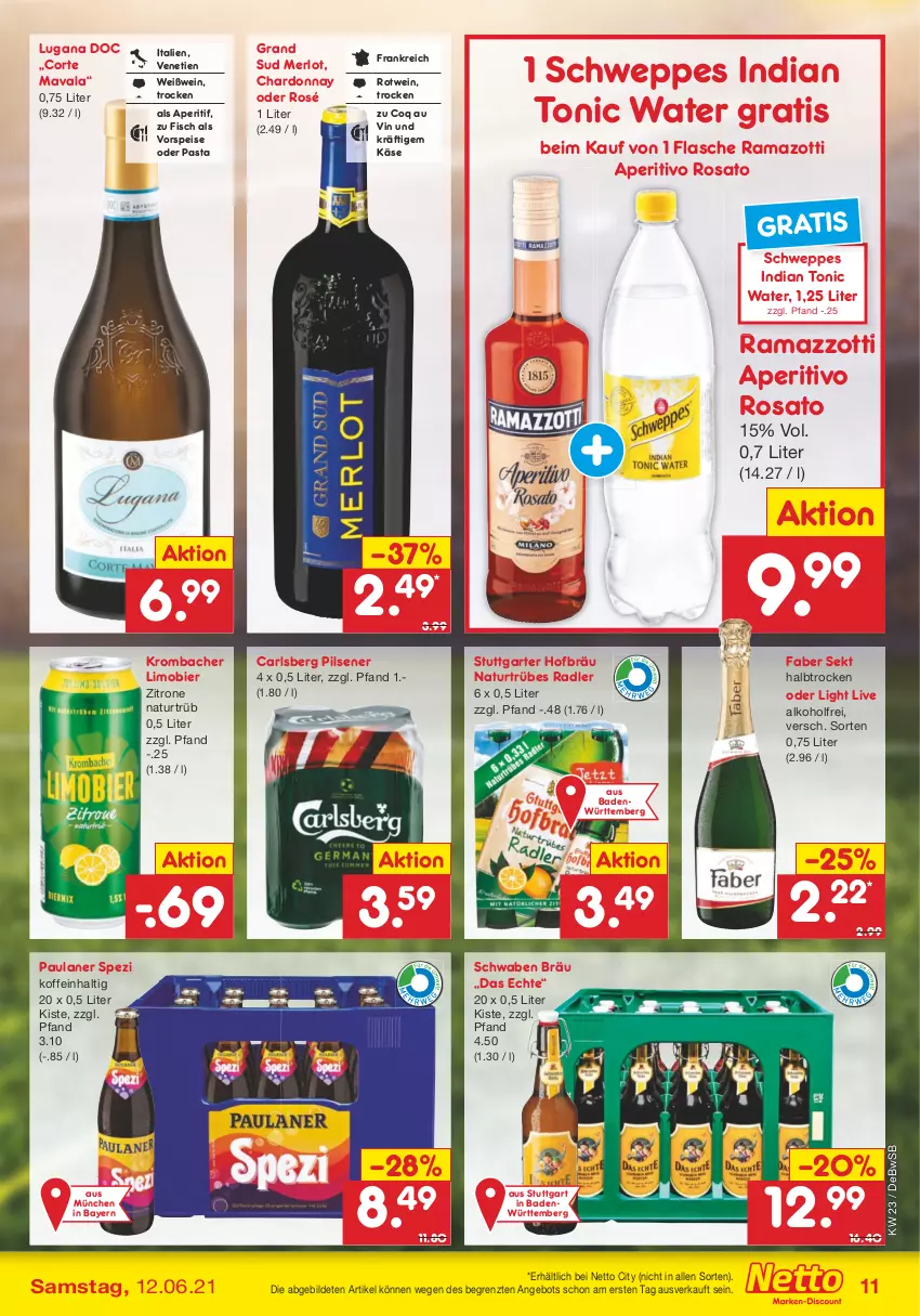 Aktueller Prospekt Netto Marken-Discount - Filial Angebote - von 07.06 bis 12.06.2021 - strona 11