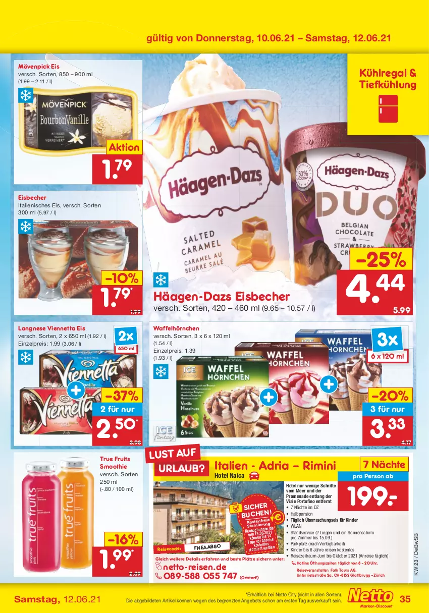 Aktueller Prospekt Netto Marken-Discount - Filial Angebote - von 07.06 bis 12.06.2021 - strona 35