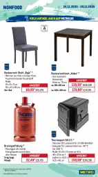 Gazetka promocyjna Metro - Wochen-Angebote Gastro - Gazetka - ważna od 29.11 do 29.11.2025 - strona 22 - produkty: ACC, angebot, auer, backofen, Behälter, edelstahl, eis, elle, geschirr, grill, herdarten, Holz, lebensmittel, Metro, metro gastro, mikrowelle, Ofen, pfanne, reis, saft, Schal, Schale, schneidebrett, spülmaschinen, stuhl, tee, Teelicht, teelichte, Ti, tiefpreis, tisch