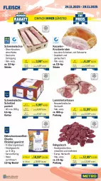 Gazetka promocyjna Metro - Wochen-Angebote Gastro - Gazetka - ważna od 29.11 do 29.11.2025 - strona 4 - produkty: axe, beutel, braten, brustfilet, eis, ente, Entenbrust, Entenkeule, filet, fleisch, Gänsebrust, gewürz, gulasch, hafer, Haxe, kasseler, Kette, krustenbraten, lachs, lamm, Metro, schinken, schnitten, schnitzel, schwein, schweine, Schweinelachs, Ti, topf, wein, weine