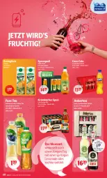 Gazetka promocyjna Getraenke Hoffmann - Prospekte - Gazetka - ważna od 12.04 do 12.04.2025 - strona 3 - produkty: apfel, Apfelschorle, coca-cola, cola, eis, flasche, frucht, fuze tea, grüner tee, krombache, krombacher, limo, limonade, orange, reis, schorle, Spezi, Spreequell, tee, Ti