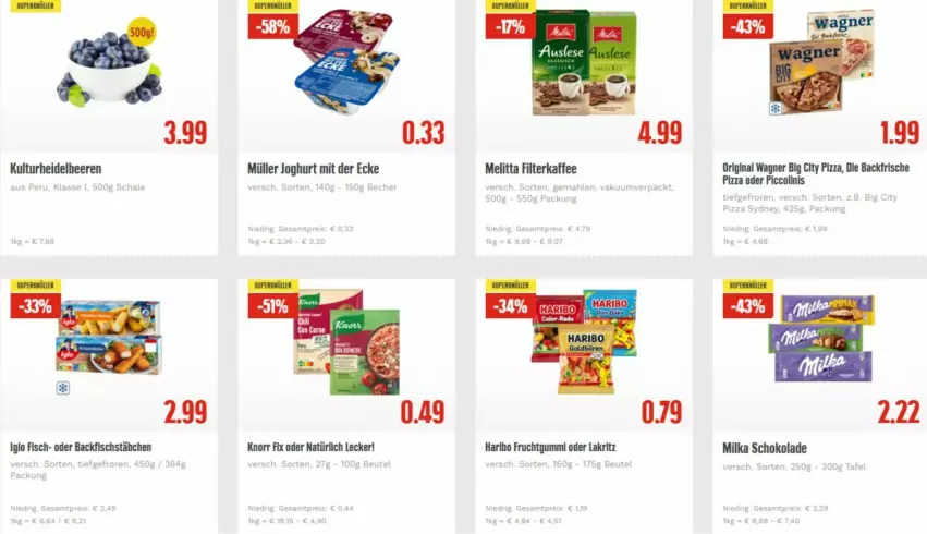 Aktueller Prospekt Edeka - Prospekte - von 25.11 bis 04.12.2024 - strona 2 - produkty: beere, beeren, filterkaffee, gin, heidelbeere, heidelbeeren, joghur, joghurt, joghurt mit der ecke, kaffee, knorr, knorr fix, melitta, milka, milka schokolade, Müller, oder piccolinis, original wagner, piccolinis, pizza, schoko, schokolade, wagner