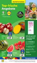 Gazetka promocyjna Lidl - Aktionsprospekt - Gazetka - ważna od 22.06 do 22.06.2024 - strona 2 - produkty: Abtei, angebot, angebote, auer, bio, discount, eis, frucht, LG, magazin, mango, melone, obst, Obst und Gemüse, pril, reis, Romatomaten, Ti, tomate, tomaten, und gemüse, wasser, wassermelone