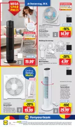 Gazetka promocyjna Lidl - Aktionsprospekt - Gazetka - ważna od 22.06 do 22.06.2024 - strona 32 - produkty: angebot, auto, batterie, batterien, Boxventilator, dell, eis, elle, fernbedienung, mint, Mode, ndk, reis, rwe, Schal, Schale, silvercrest, Ti, Tiere, timer, tisch, tischventilator, turmventilator, ventilator, Yo, ZTE