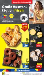 Gazetka promocyjna Lidl - Aktionsprospekt - Gazetka - ważna od 22.06 do 22.06.2024 - strona 4 - produkty: angebot, brot, coupon, Donut, eis, Hefe, Käse, käsekuchen, kuchen, ndk, reis, Schal, Schale, schoko, Ti, Yo, zucker