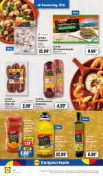 Gazetka promocyjna Lidl - Aktionsprospekt - Gazetka - ważna od 22.06 do 22.06.2024 - strona 44 - produkty: angebot, chorizo, coupon, eis, fisch, garnelen, grill, mit zwiebeln, natives olivenöl, olive, oliven, olivenöl, olivenöl extra, preisvorteil, reis, sauce, Ti, tomate, tomaten, Yo, zwiebel, zwiebeln