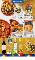 Gazetka promocyjna Lidl - Aktionsprospekt - Gazetka - ważna od 22.06 do 22.06.2024 - strona 45 - produkty: angebot, Artischocken, asti, bio, caramel, karamell, olive, oliven, pudding, rotwein, tempranillo, Ti, tisch, wein, weine, Weißwein, ZTE