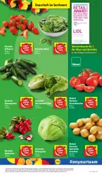 Gazetka promocyjna Lidl - Aktionsprospekt - Gazetka - ważna od 22.06 do 22.06.2024 - strona 59 - produkty: angebot, auer, Bau, Bauer, beere, beeren, bio, bioland, discount, eis, eisbergsalat, erdbeere, erdbeeren, Frühkartoffeln, gurke, gurken, kartoffel, kartoffeln, obst, Obst und Gemüse, radieschen, Rauch, reis, salat, speisefrühkartoffeln, spinat, strauchtomaten, Ti, tomate, tomaten, und gemüse, ZTE