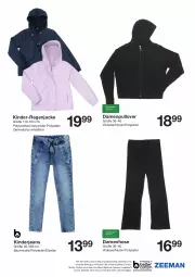 Gazetka promocyjna Zeeman - Prospekte - Gazetka - ważna od 09.08 do 09.08.2024 - strona 3 - produkty: Bau, baumwolle, bett, hose, Jacke, jeans, Kinder, LG, Pullover, Ti, wolle