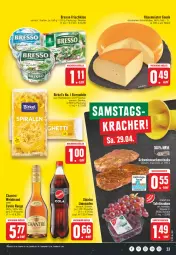 Gazetka promocyjna Edeka - Angebote der Woche - Gazetka - ważna od 29.04 do 29.04.2023 - strona 23 - produkty: ente, gurke, gurken, kracher, Schal, Schale, sim, sinalco, tafeläpfel, trauben